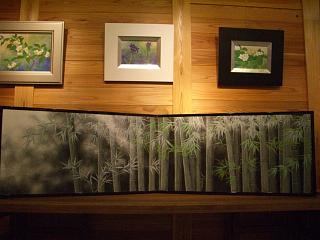 佐々木経二　日本画展・・・　四季折々の花に祈りをこめて