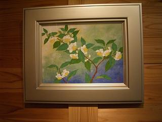 佐々木経二　日本画展・・・　四季折々の花に祈りをこめて