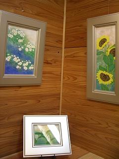 佐々木経二　日本画展・・・　四季折々の花に祈りをこめて