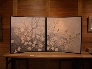 佐々木経二　日本画展・・・　四季折々の花に祈りをこめて