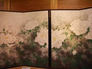 佐々木経二 日本画展・・・ 四季折々の花に祈りをこめて