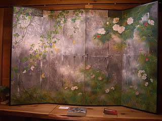 佐々木経二 日本画展・・・ 四季折々の花に祈りをこめて