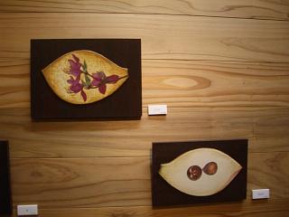 上月ひとみ　テンペラ画展