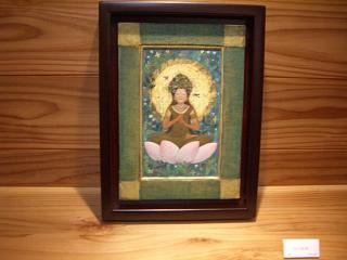 上月ひとみ　テンペラ画展