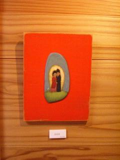 上月ひとみ　テンペラ画展